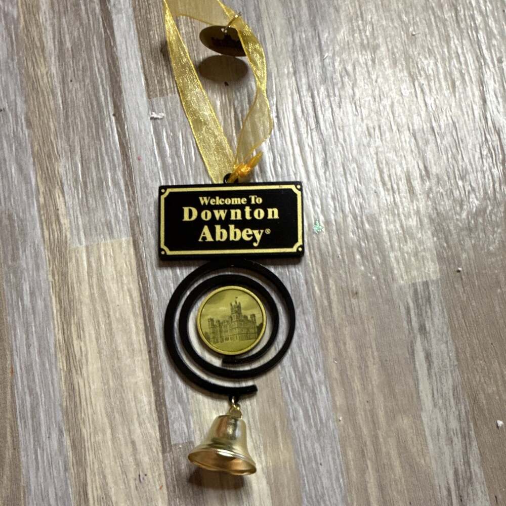 Kurt Adler Downton Abbey Metal Bell Christmas Ornament ZPBDA2133 2013 NEW